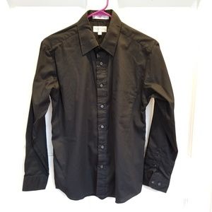 Black dress shirt